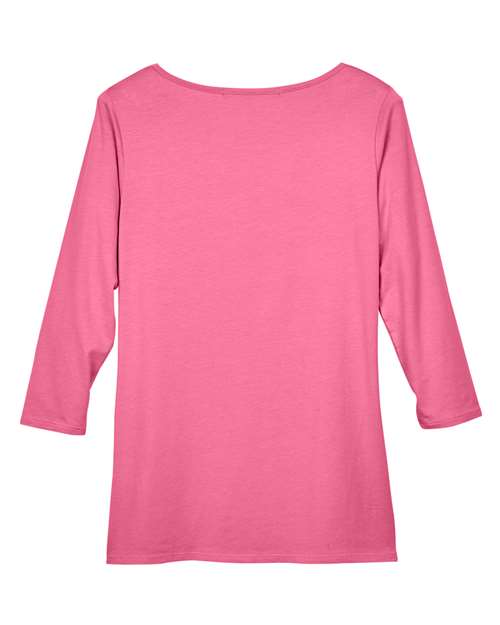 Devon & Jones Women's Perfect Fit™ Ballet Bracelet-Length Knit Top - Back