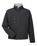Devon & Jones Men's Soft Shell Jacket - Black Front