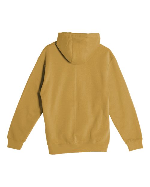 Unisex Premium Hooded Sweatshirt - Antique Gold Back