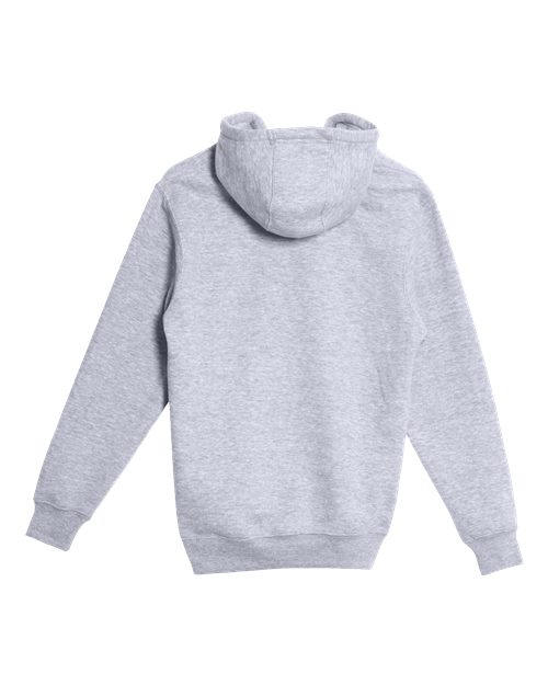 Unisex Premium Hooded Sweatshirt - Heather Grey Back