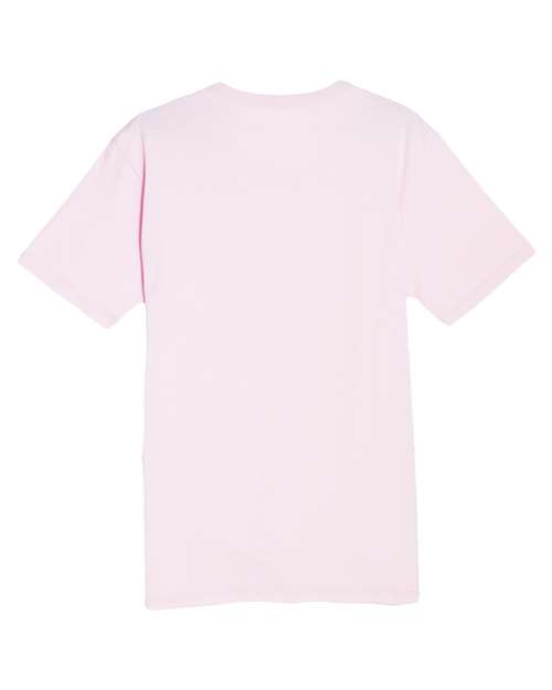Unisex Heavyweight T-Shirt - Bubblegum Pink Back