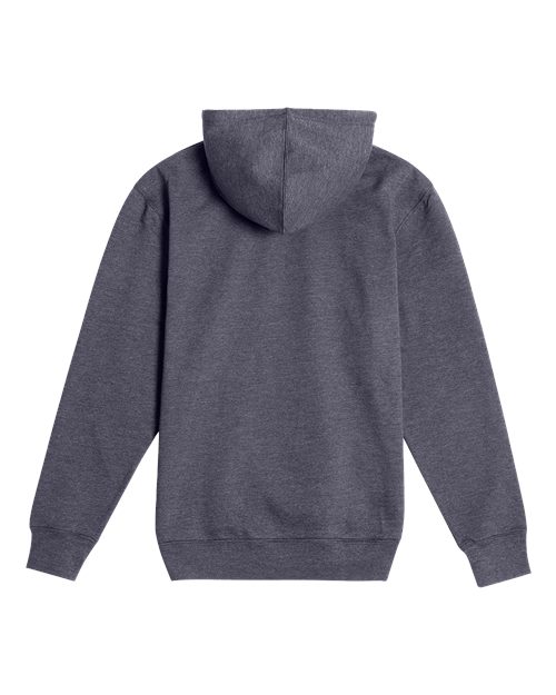 Unisex Future Hooded Sweatshirt - Heather Charcoal Back