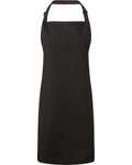 Artisan Collection by Reprime Recycled Bib Apron - Black Front