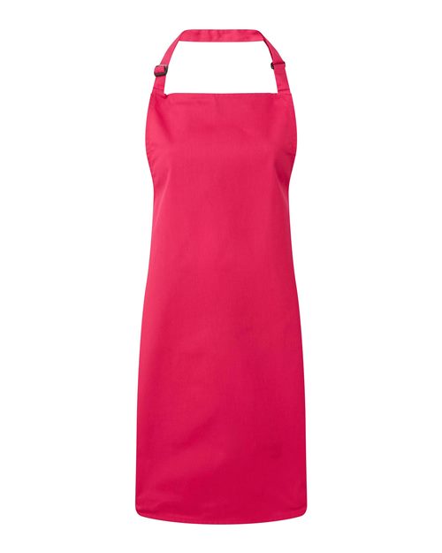 Artisan Collection by Reprime Recycled Bib Apron - Hot Pink Front
