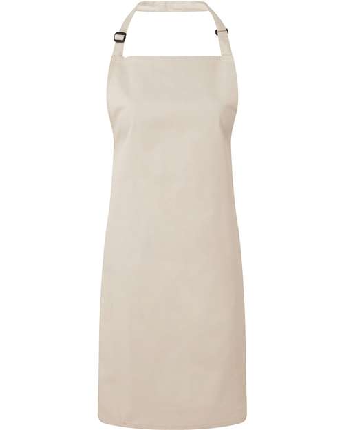 Artisan Collection by Reprime Recycled Bib Apron - Natural Front