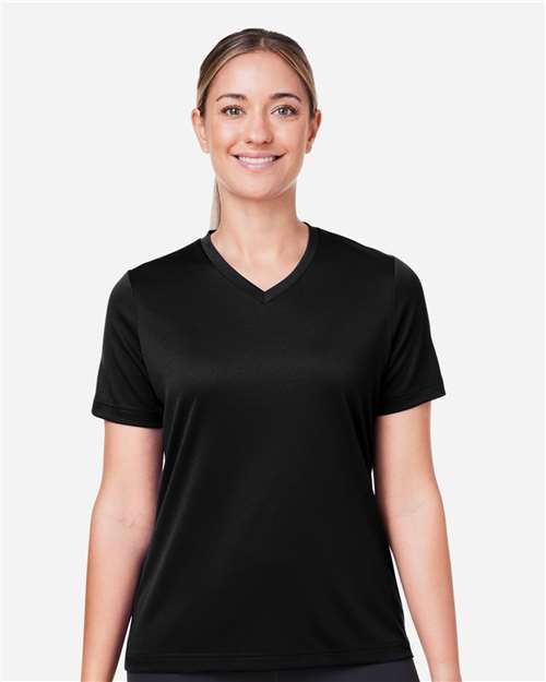 Team 365 Women's Zone Performance Mesh T-Shirt - Model Front