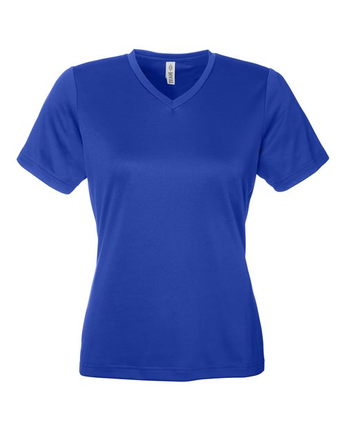 Team 365 Women's Zone Performance Mesh T-Shirt - Sport Royal Front