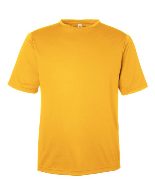 Team 365 Men's Zone Performance Mesh T-Shirt - Sport Athletic Gold Front