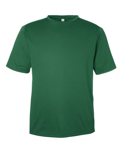 Team 365 Men's Zone Performance Mesh T-Shirt - Sport Dark Green Front