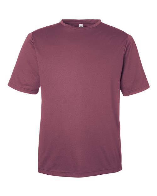Team 365 Men's Zone Performance Mesh T-Shirt - Sport Dark Maroon Front