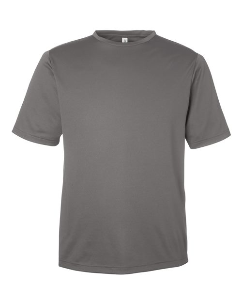 Team 365 Men's Zone Performance Mesh T-Shirt - Sport Graphite Front