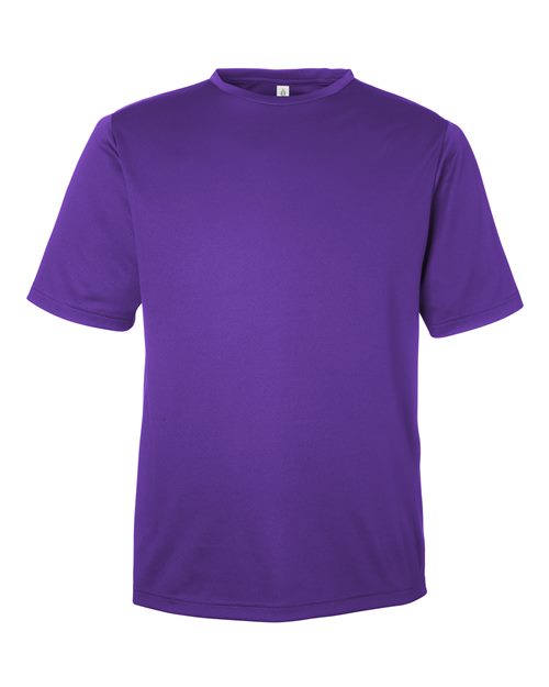 Team 365 Men's Zone Performance Mesh T-Shirt - Sport Purple Front