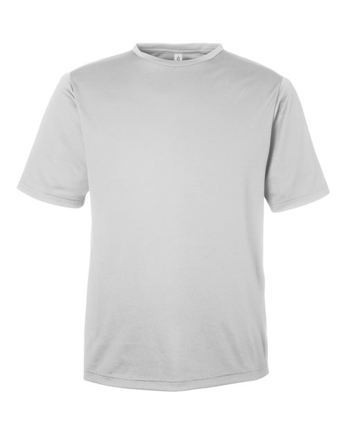 Team 365 Men's Zone Performance Mesh T-Shirt - Sport Silver Front