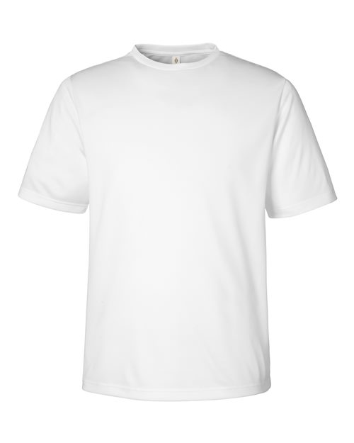 Team 365 Men's Zone Performance Mesh T-Shirt - White Front