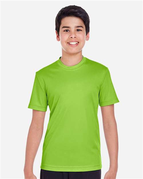 Team 365 Youth Zone Performance T-Shirt - Model Front