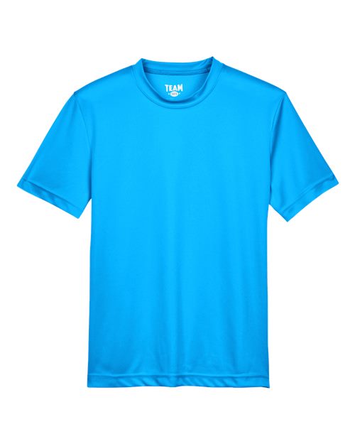 Team 365 Youth Zone Performance T-Shirt - Electric Blue Front