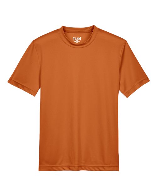 Team 365 Youth Zone Performance T-Shirt - Sport Burnt Orange Front