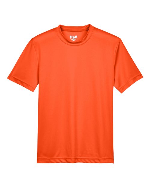 Team 365 Youth Zone Performance T-Shirt - Sport Orange Front