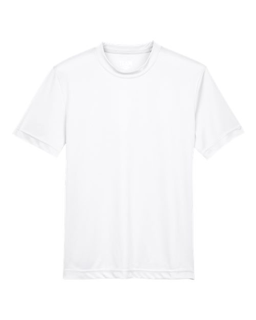 Team 365 Youth Zone Performance T-Shirt - White Front