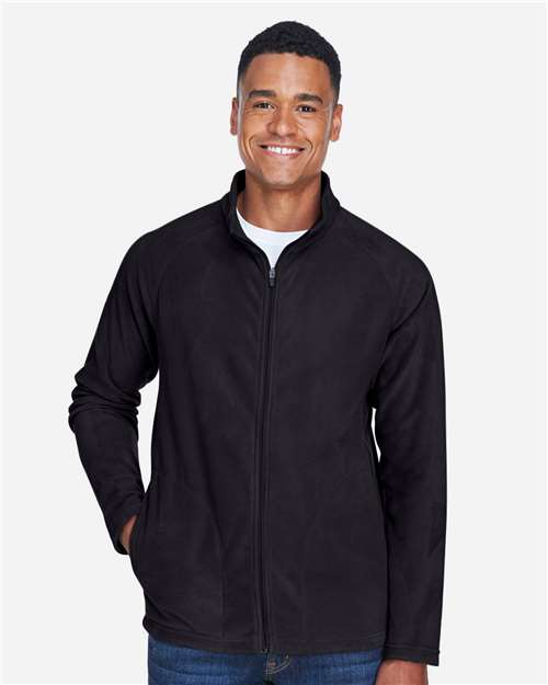 Team 365 Men's Campus Microfleece Jacket - Model Front