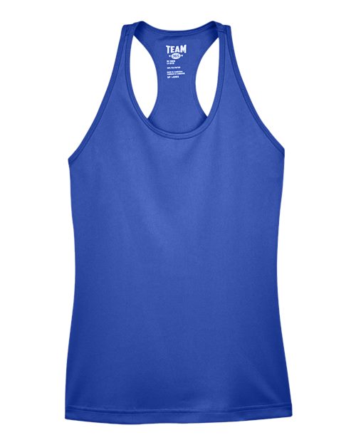 Team 365 Women's Zone Performance Racerback Tank - Sport Royal Front