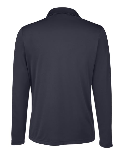 Team 365 Women's Zone Performance Long Sleeve Polo - Back
