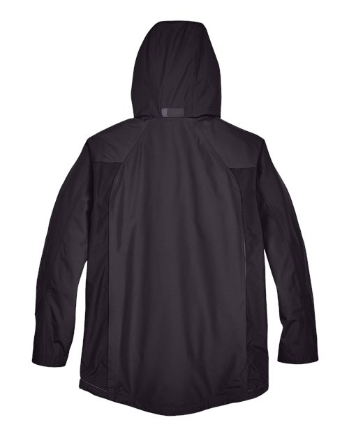 Team 365 Men's Dominator Waterproof Jacket - Back