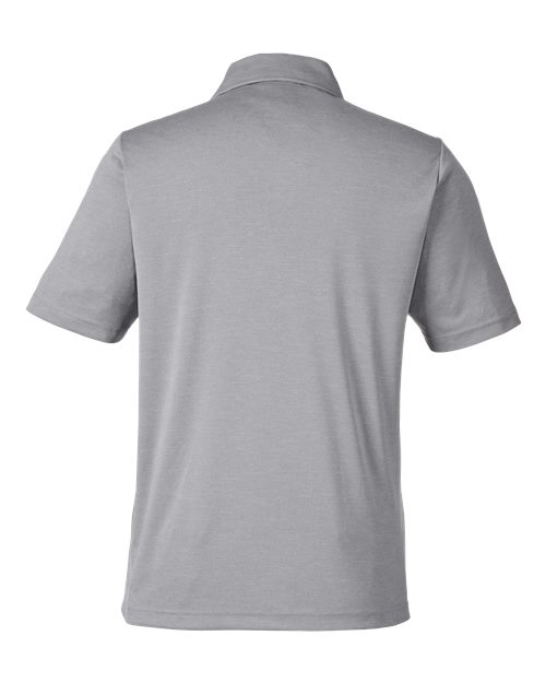 Team 365 Men's Zone Sonic Heather Performance Polo - Back