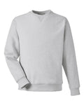 Team 365 Unisex Zone HydroSport™ Heavyweight Crewneck Sweatshirt - Athletic Heather Front