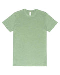 Threadfast Apparel Unisex Ultimate CVC T-Shirt - Army Heather Front