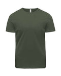 Threadfast Apparel Unisex Ultimate T-Shirt - Army Front