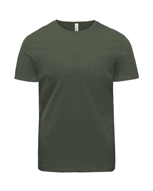 Threadfast Apparel Unisex Ultimate T-Shirt - Army Front