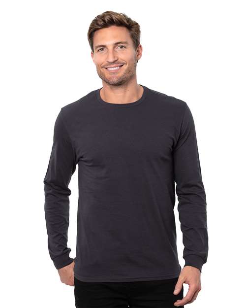 Unisex Epic Long Sleeve T-Shirt - Charcoal Front