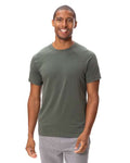 Threadfast Apparel Unisex Impact Raglan T-Shirt - Model Front