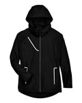 Team 365 Women's Dominator Waterproof Jacket - Black Front