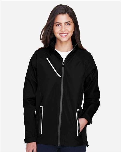 Team 365 Women's Dominator Waterproof Jacket - Model Front