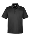 Team 365 Men's Tall Zone Performance Polo - Black Front