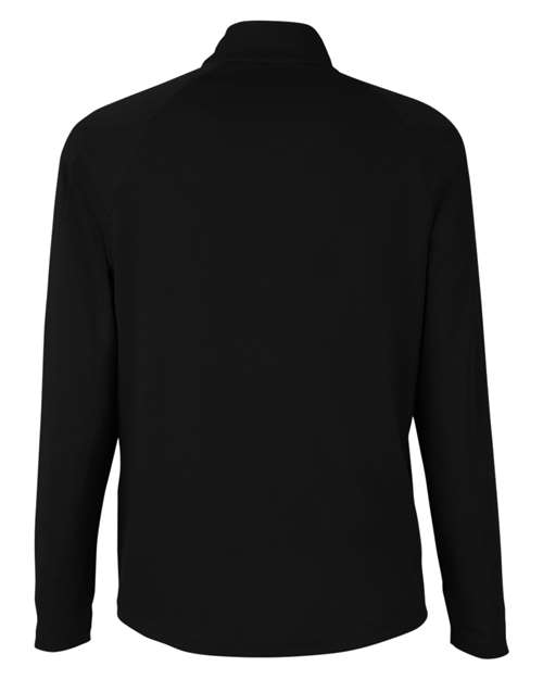 CORE365 Men's Origin Performance Pique Quarter-Zip Pullover - Back