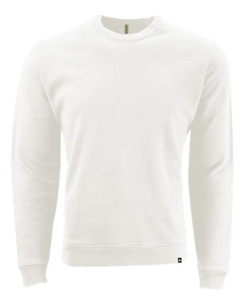 Unisex Motion Crewneck Sweatshirt - White Front
