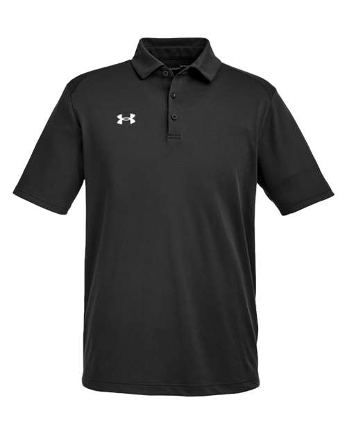 Men's Tech™ Polo - Black/ White Front