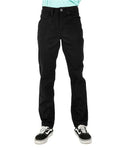 Shaka Wear Unisex Denim Straight-Leg Jeans - Model Front