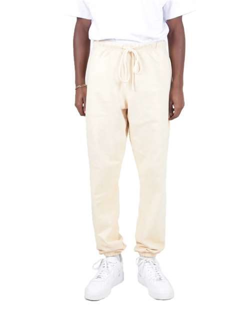Shaka Wear Unisex Los Angeles Garment-Dyed Sweatpants - Model Front