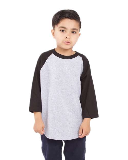 Shaka Wear Youth Raglan Tee - Model Front