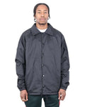 Shaka Wear Unisex Coaches Jacket - Model Front