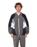 Shaka Wear Unisex Nylon Track Jacket - Model Front
