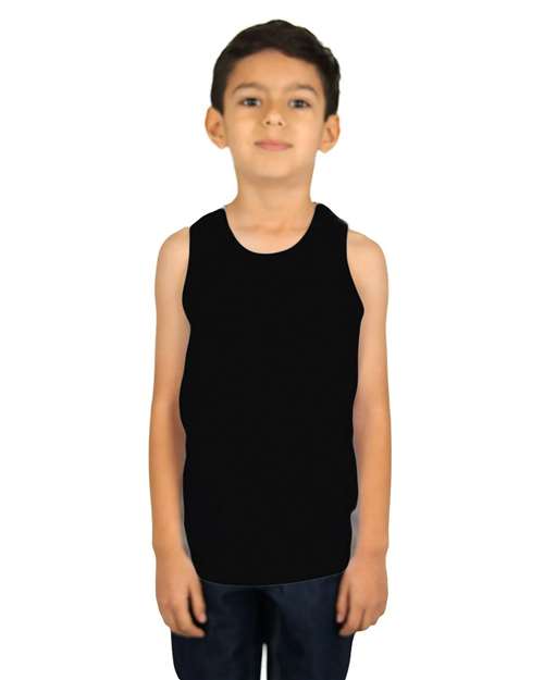 Shaka Wear Youth Tank - Model Front