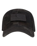 Tactical Cap - Black Front