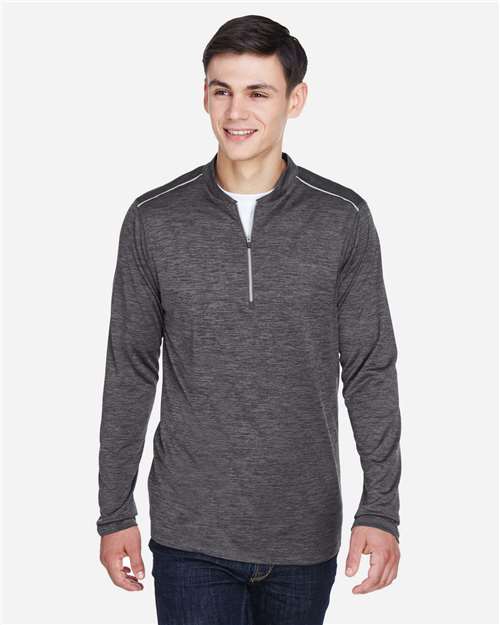 CORE365 Men's Kinetic Performance Quarter-Zip Pullover - Model Front