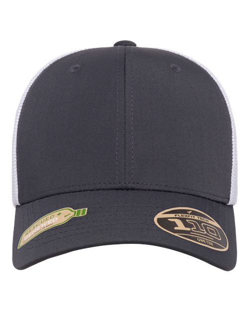 110® Recycled Mesh Cap - Charcoal/ White Front
