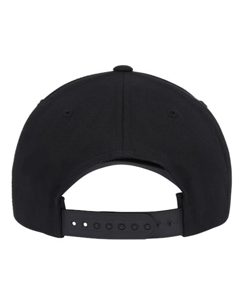 YP Classics Retro Cotton Blend Snapback Cap - Back